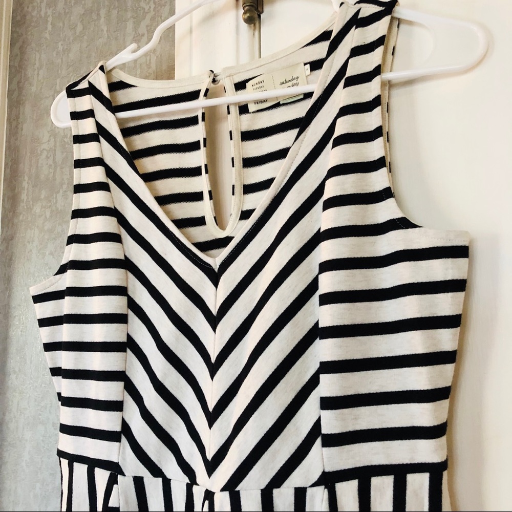 Anthropologie Saturday & Sunday Striped Day Dress - Picture 6 of 6